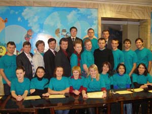 Участники и организаторы ЗИМО-2009.