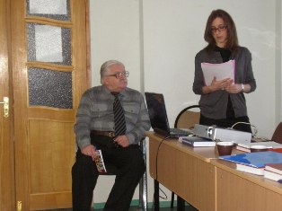 Об истории и современности французско-таиландских отношений докладывает слушательница из Санкт-Петербурга А.И. Пылева
